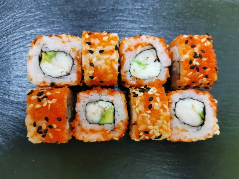 Калифорния с креветкой